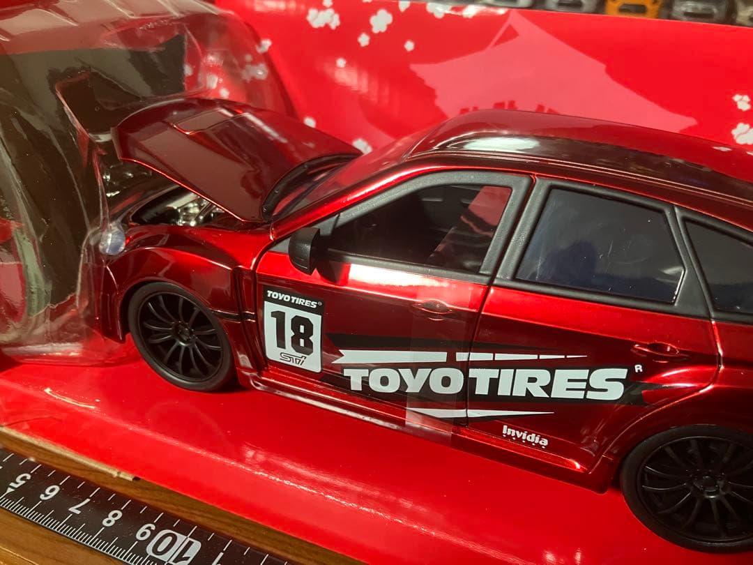 ミニカー JDM TUNERS 2012 SUBARU IMPREZA WRX STI
