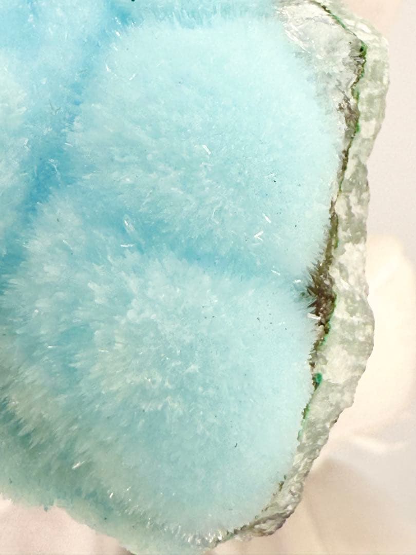 ブルーアラゴナイト　霞石　原石　鉱物　標本　天然石　石