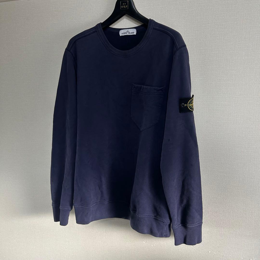 【希少カラー❗️】stone  スウェットトレーナー　パープル　XL