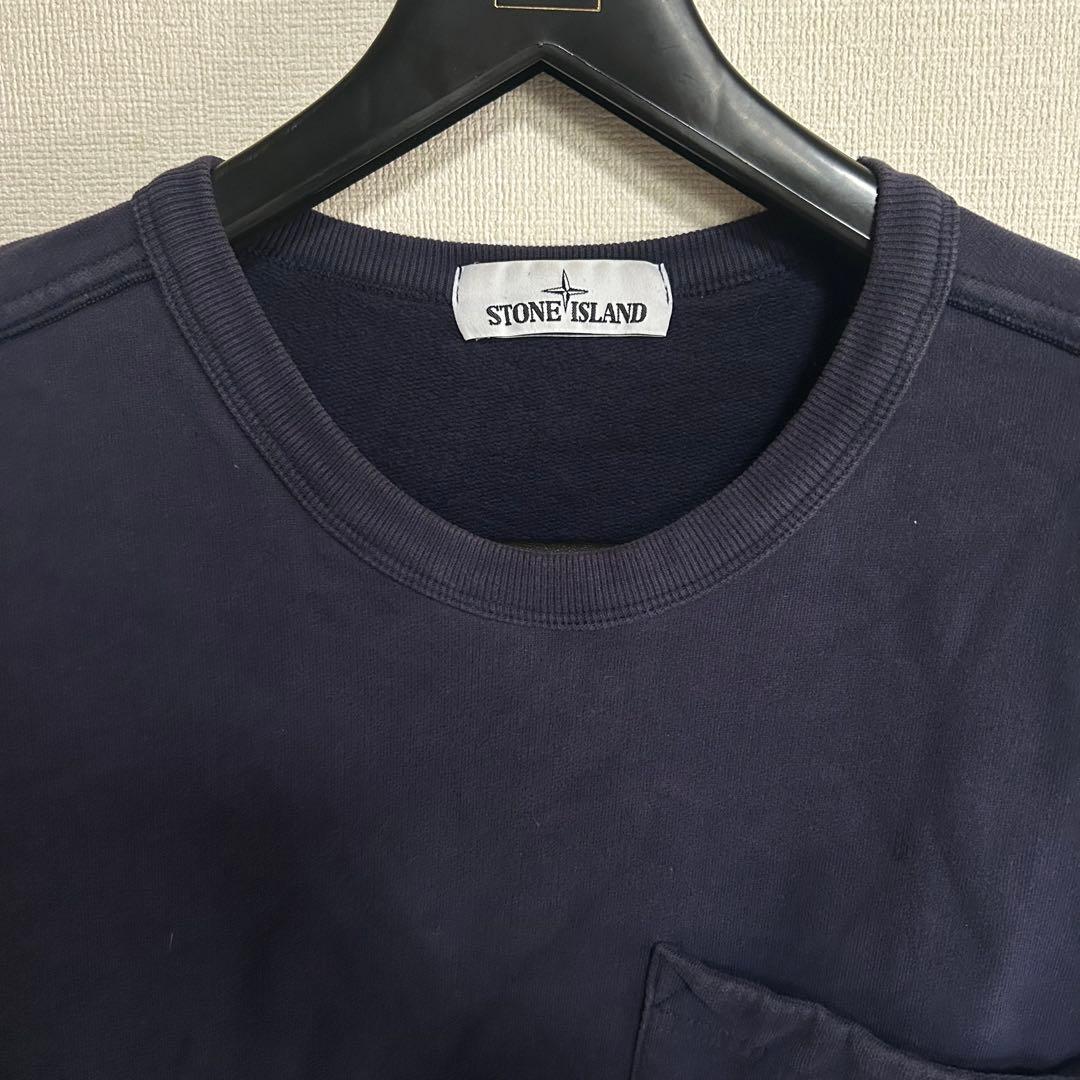 【希少カラー❗️】stone  スウェットトレーナー　パープル　XL