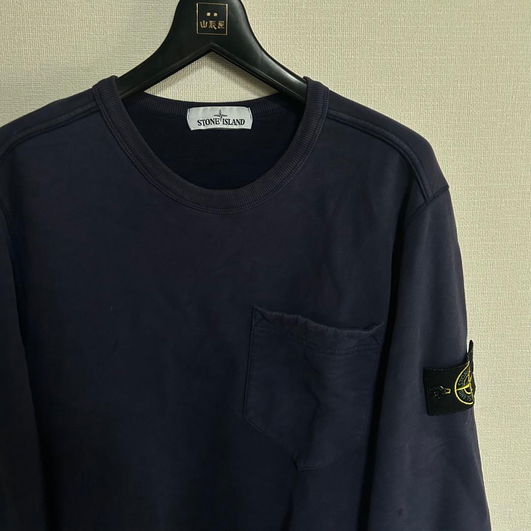 【希少カラー❗️】stone  スウェットトレーナー　パープル　XL