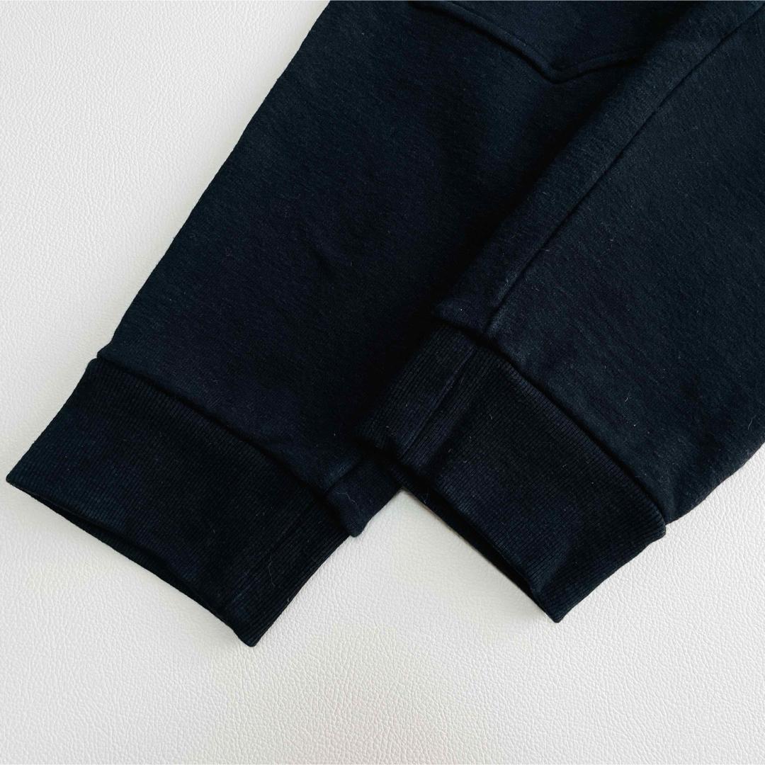 6736 TFW49 ジョガーパンツ　コットン　ストレッチ　スウェット　ブラック