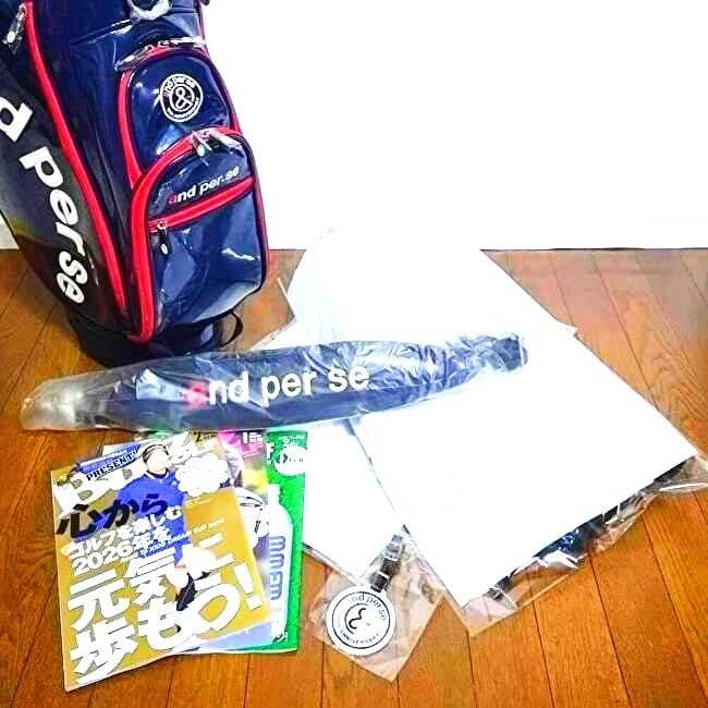 and per se アンパスィ10周年キャディバック 限定 高級 正規品