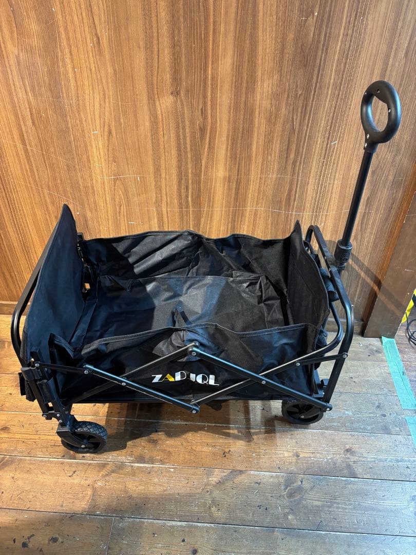 ZAPJQL キャリーワゴン 容量約120L 耐荷重約120kg