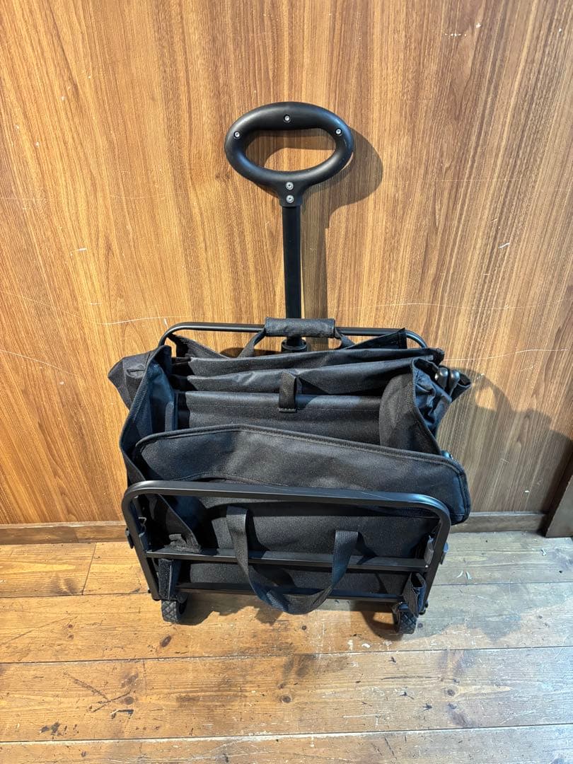 ZAPJQL キャリーワゴン 容量約120L 耐荷重約120kg