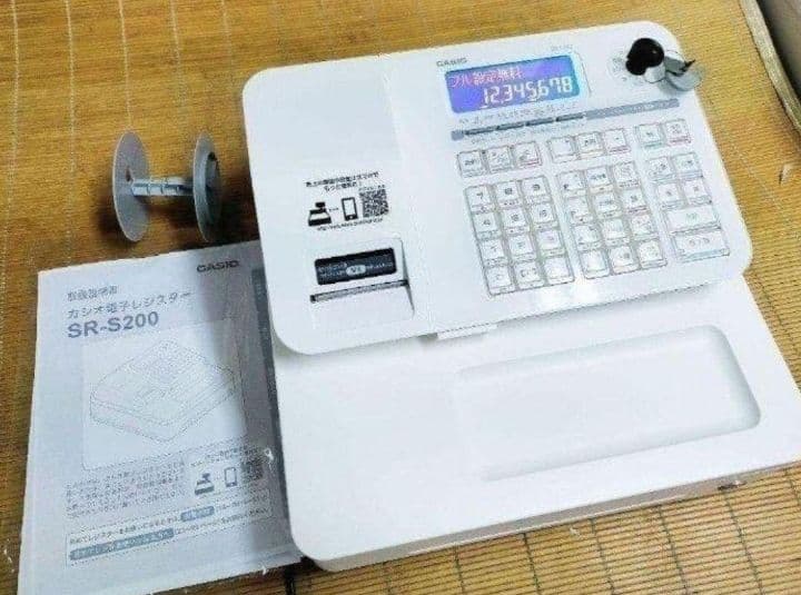 カシオレジスター　SR-S200　最新機種　スマホで設定売上管理　2502200