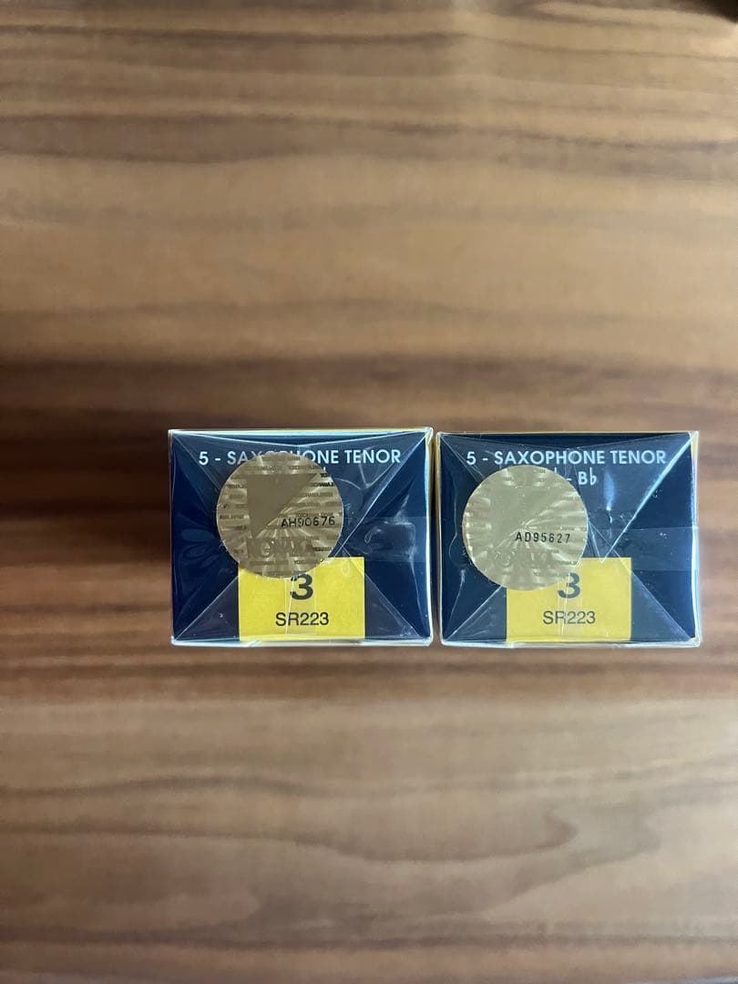 Vandoren テナーサックスリード 3 (2箱セット)