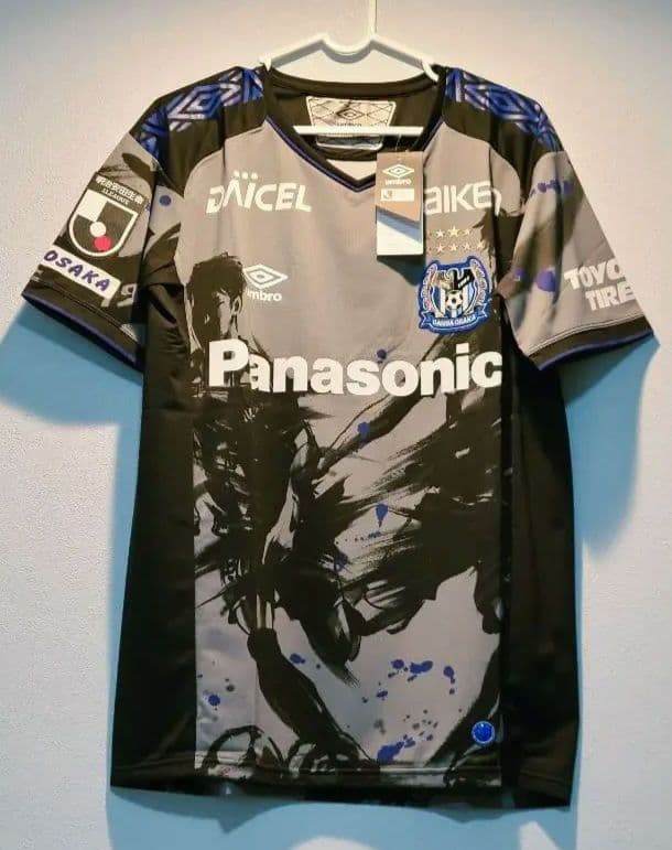 新品未使用タグ付き☆９０枚限定販売ユニフォーム☆ガンバ大阪☆墨絵アートデザイン