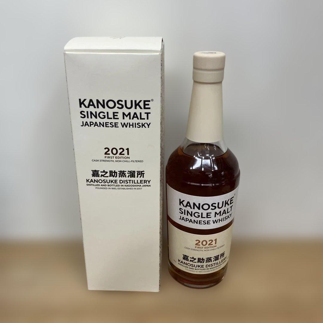 未開栓 嘉之介 シングルモルト ウイスキー 700ml 2021