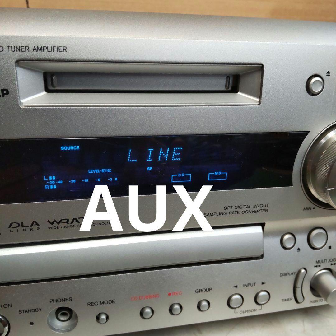 値下げ リペア済 CD/MD/FM/AM/AUX/OPT 70W 5Ω セット