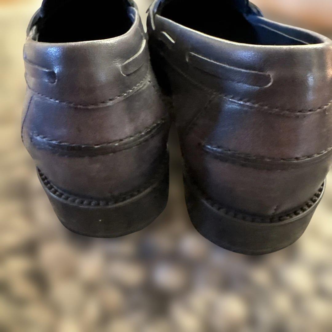 TOD'S トッズ　黒　タッセル　ローファー　24.5