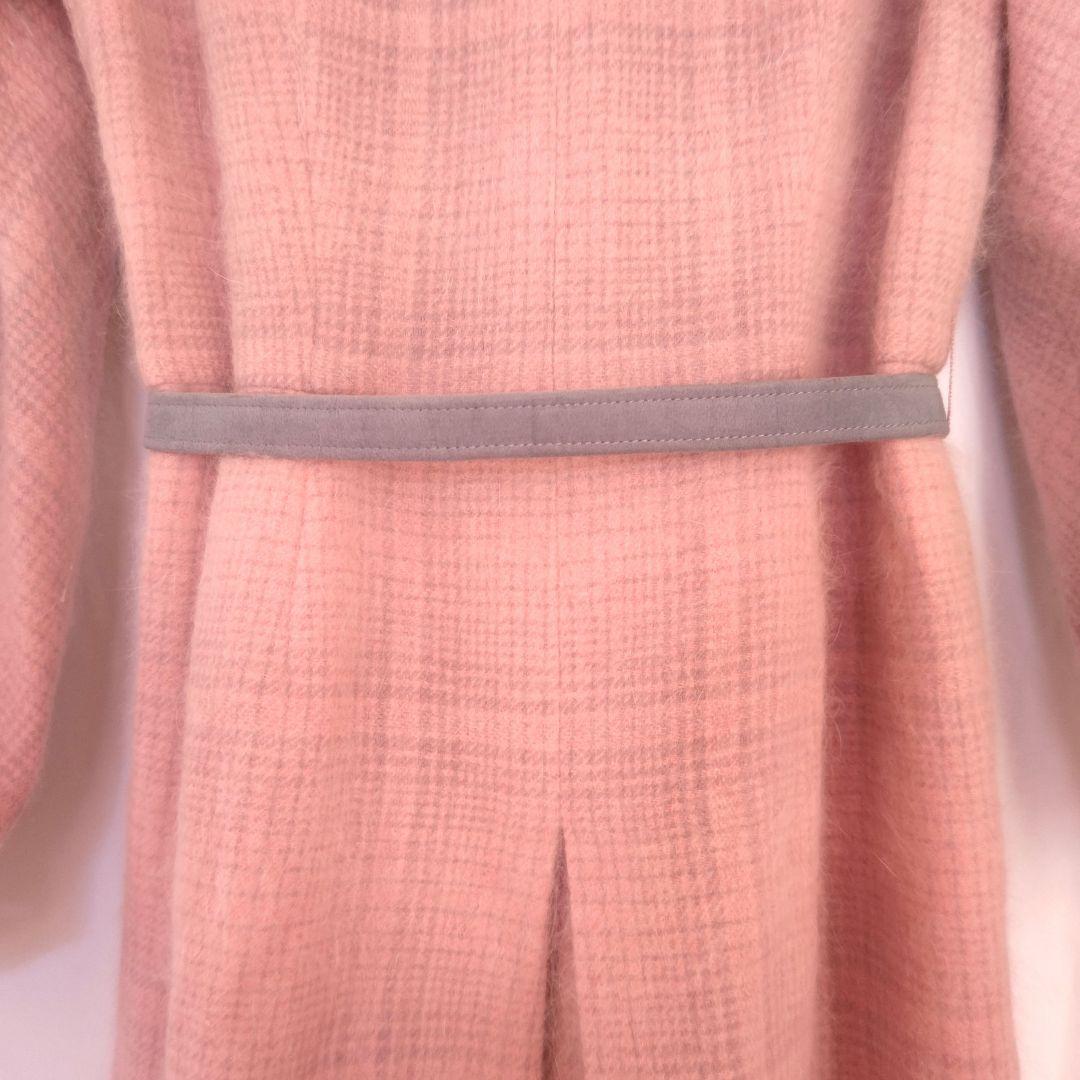 昭和レトロワンピース　1点もの　L～LL　オーダーメイド　ウール　アンゴラ