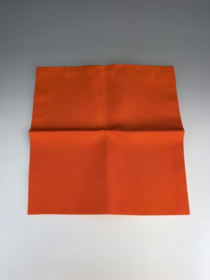 【茶道具）友湖　朱帛紗（紙箱）③