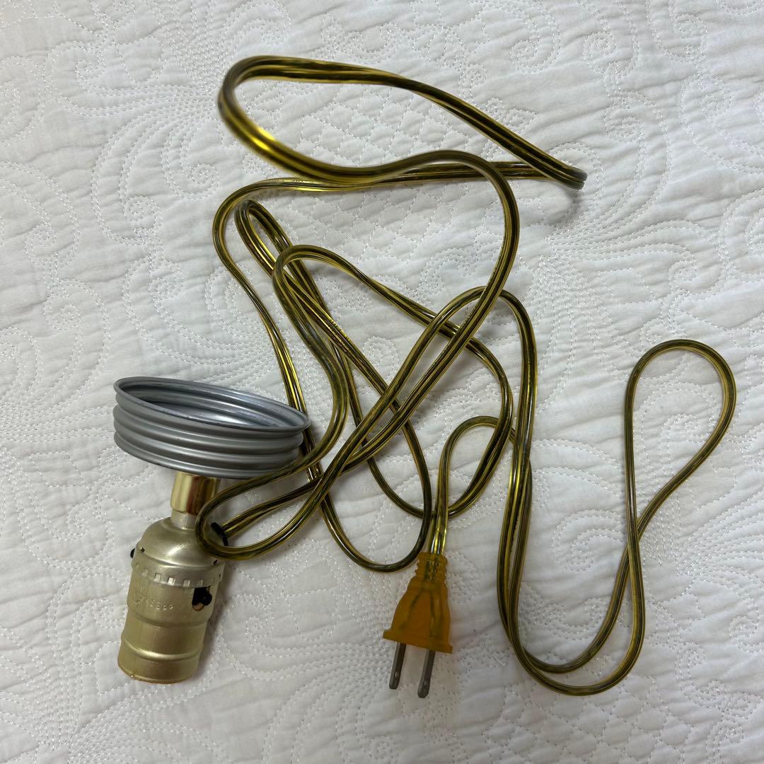 美品【メイソンジャー　シェード付テーブルライト】ヴィンテージ【プレ付】カントリー