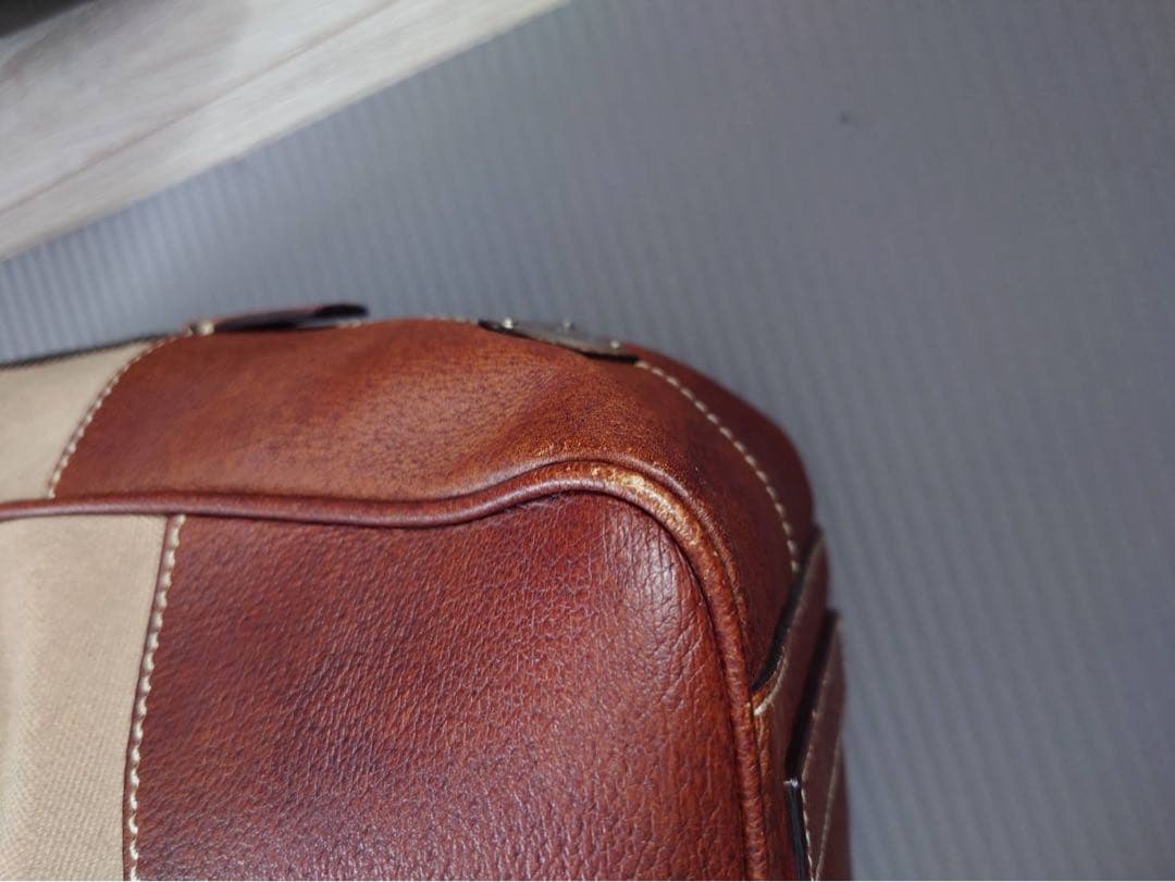 【専用づかちん様】　PRADA ビジネスバッグ ベージュ ブラウン