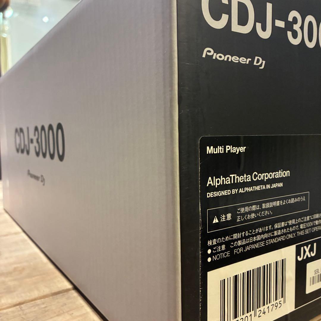 【即決可】Pioneer DJ CDJ-3000(送料込)