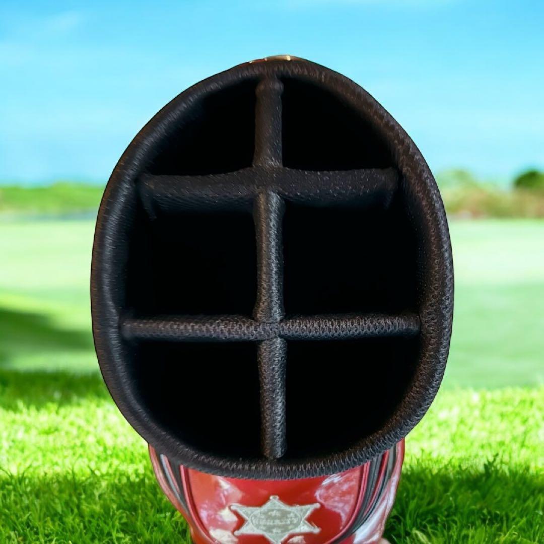 シェリフ スカル刺繍 キャディバッグ ゴルフバッグ 希少モデル