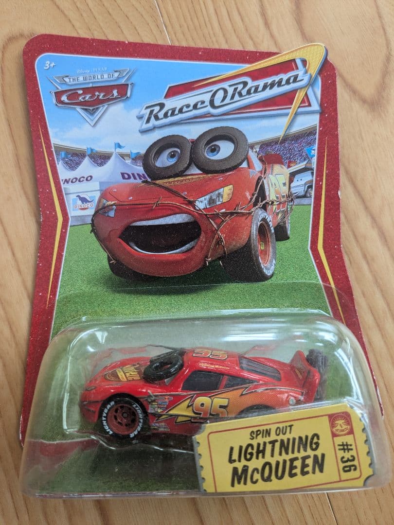 デットストック！マテル　 スピンアウト ライトニング・マックイーン ミニカー