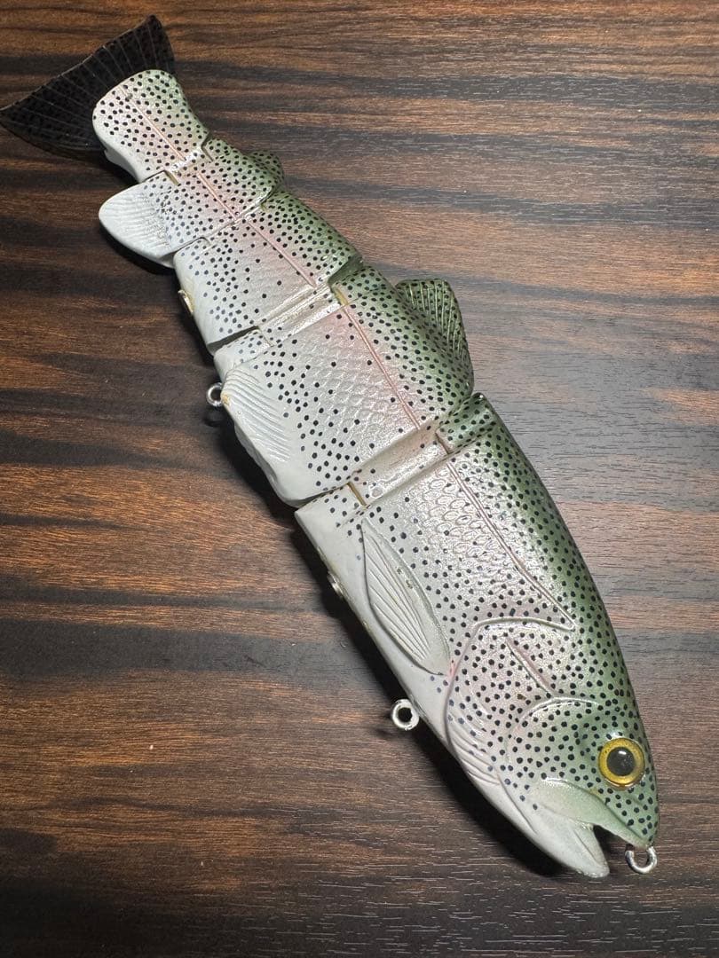 激レア Nate Bait 特注レインボートラウトベイト 12インチ