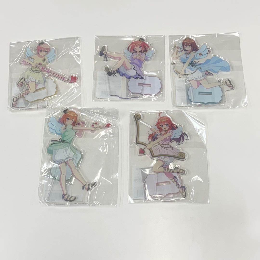 五等分の花嫁 バレンタインバレット アクリルスタンド コンプ セット