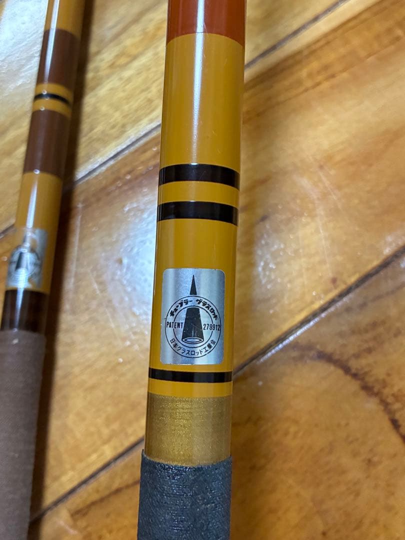エビス 名門 グラスロッド レトロ 釣り竿 布袋付き 5本 まとめ