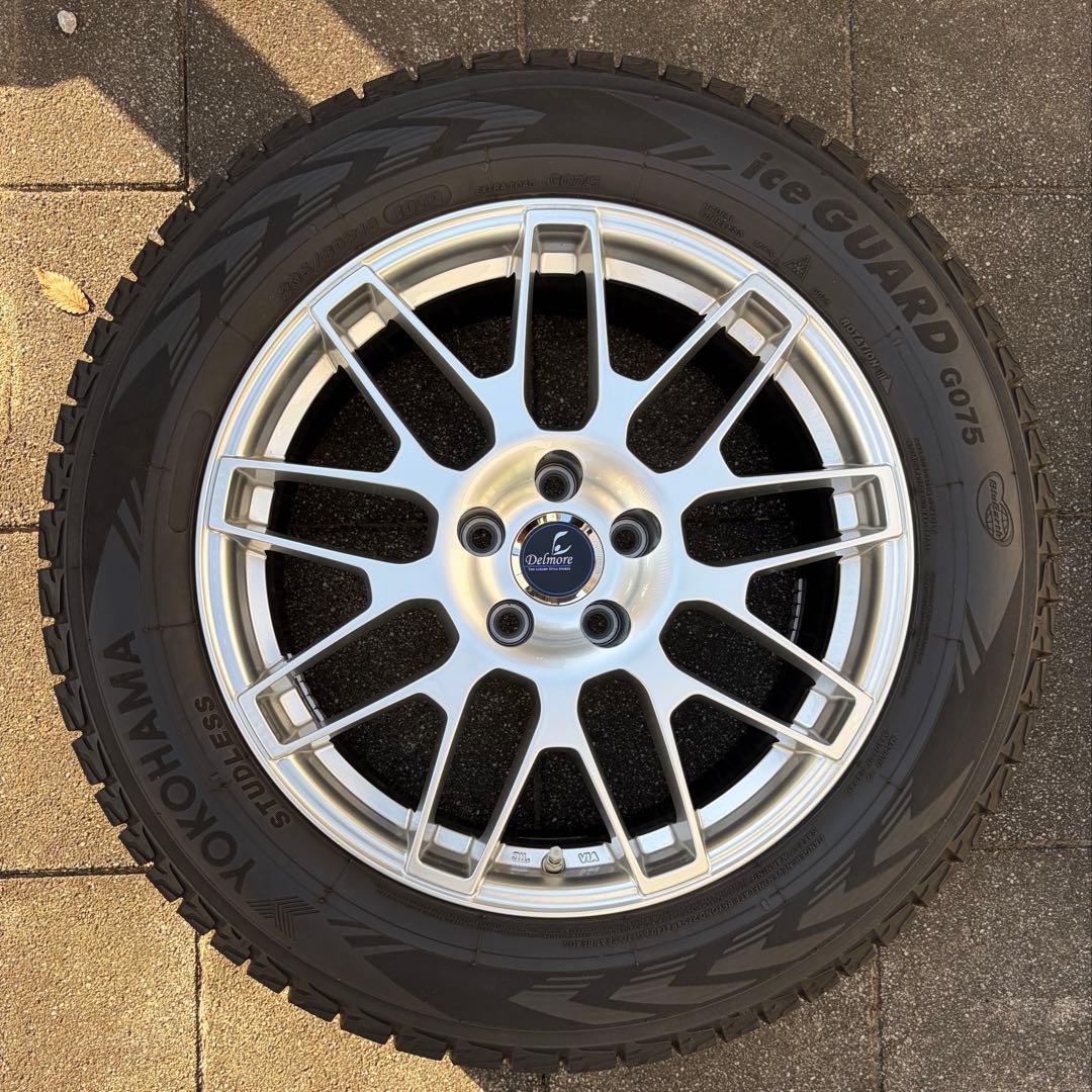 【美品】新型レクサスNX用　スタッドレス・ホイールセット 18インチ　TPMS付