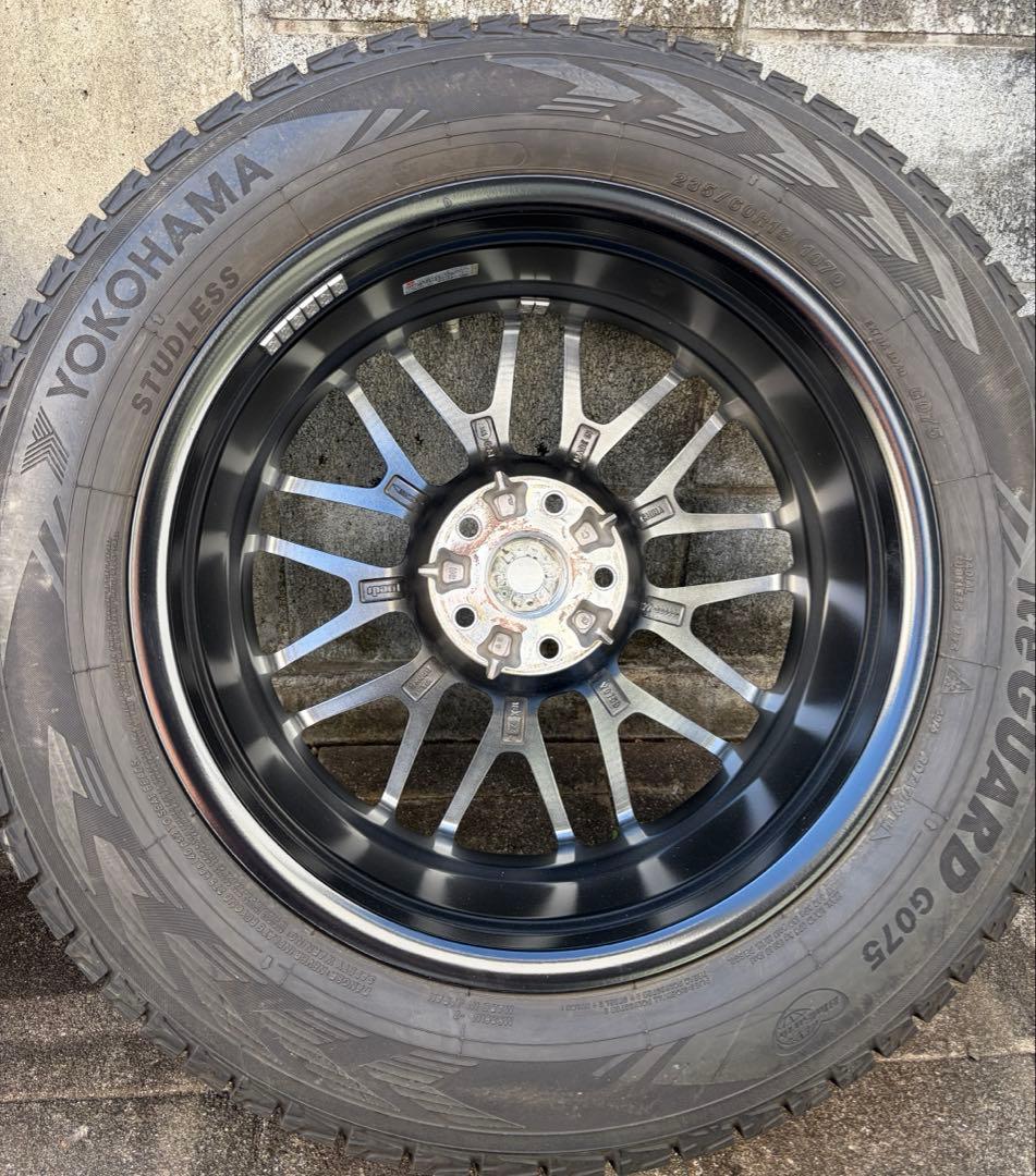 【美品】新型レクサスNX用　スタッドレス・ホイールセット 18インチ　TPMS付