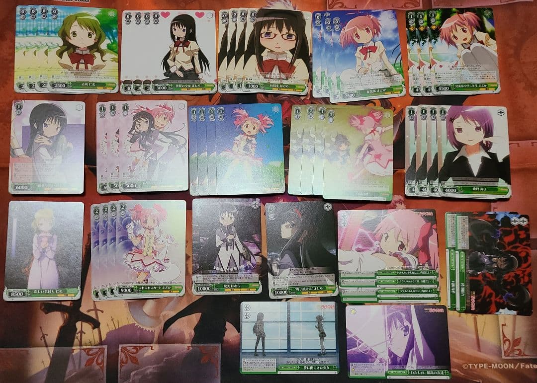 魔法少女まどかマギカ　まどマギ　デッキ　ヴァイスシュヴァルツ