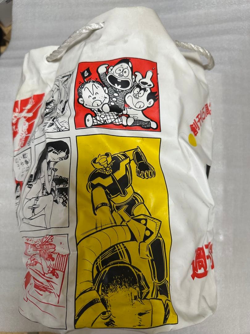 【当時物・昭和レトロ】週刊少年ジャンプ 創刊5周年記念サマーバッグ