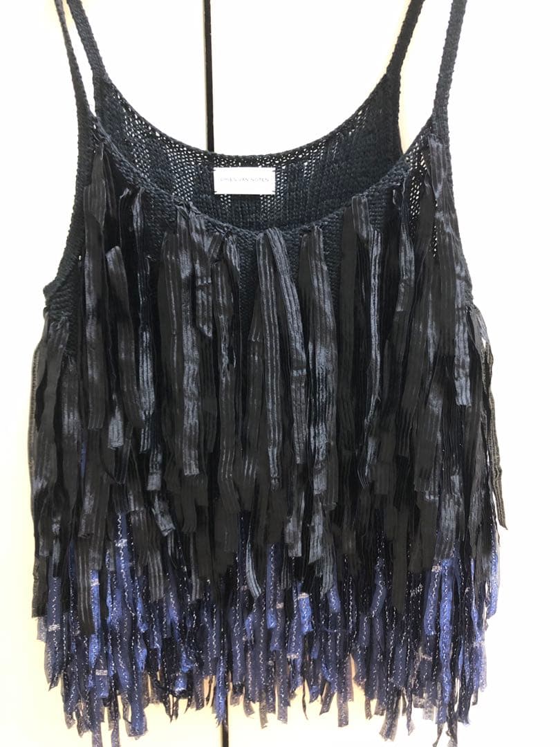 ドリスヴァンノッテン　フリンジキャミソール