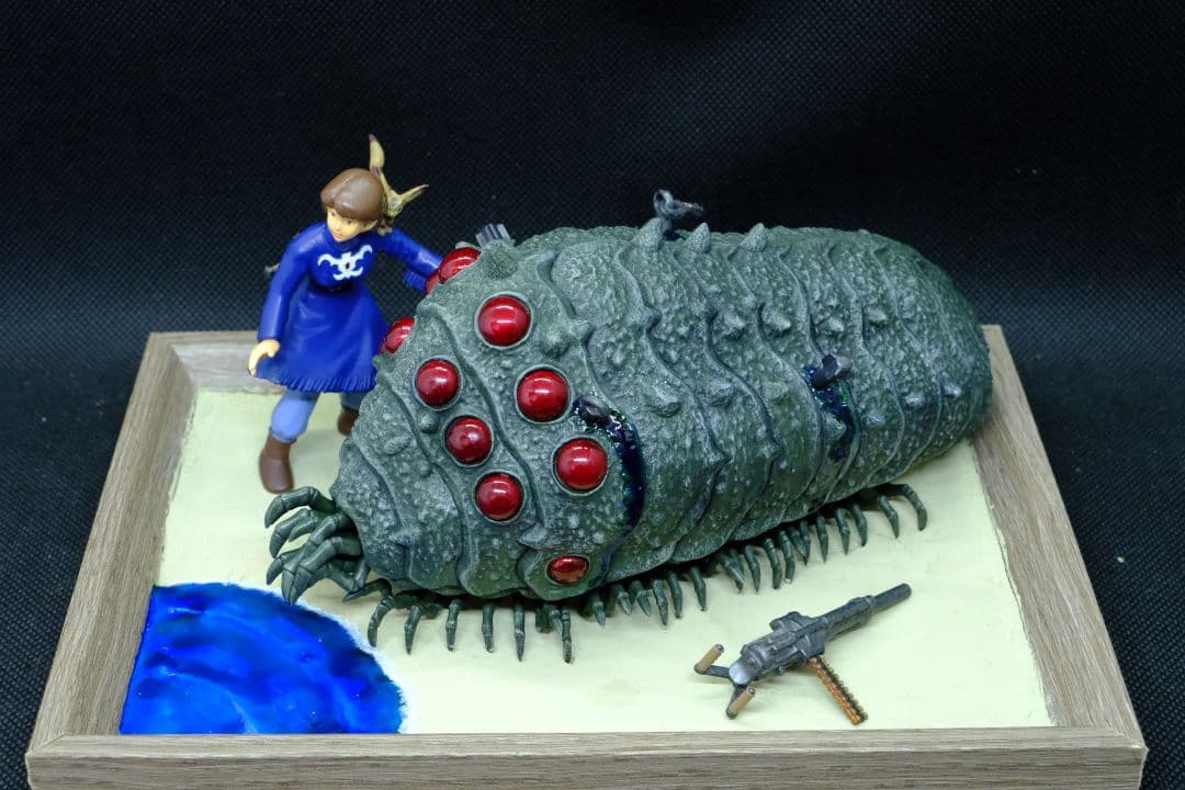 風の谷のナウシカ　プラモデル　ジオラマ　完成品 バンダイ（1/20スケール）