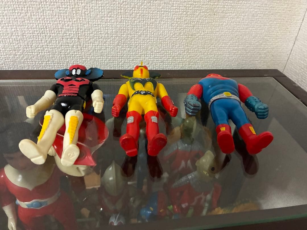 当時物　ブルマァク・タカトク　アクマイザー3 ソフビ