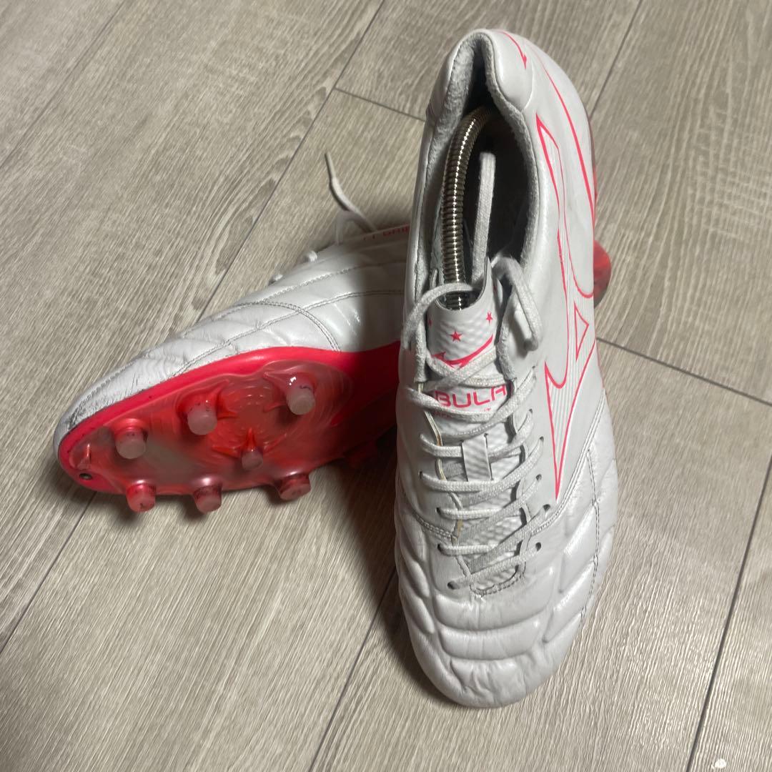 Mizuno レビュラジャパン ホワイト/ピンク　トップモデル