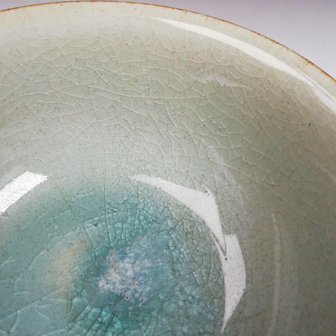 Ｗ５６　茶碗　『象眼手　茶碗』『伊勢美夜之窯　八木秀夫 作』共箱　抹茶碗　茶道具