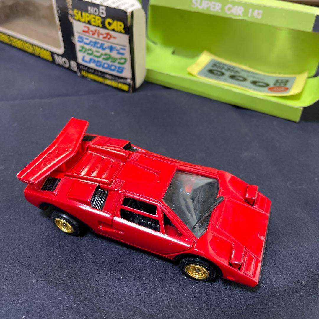 ミニカー　スーパーカー　ランボルギーニカウンタックLP500S