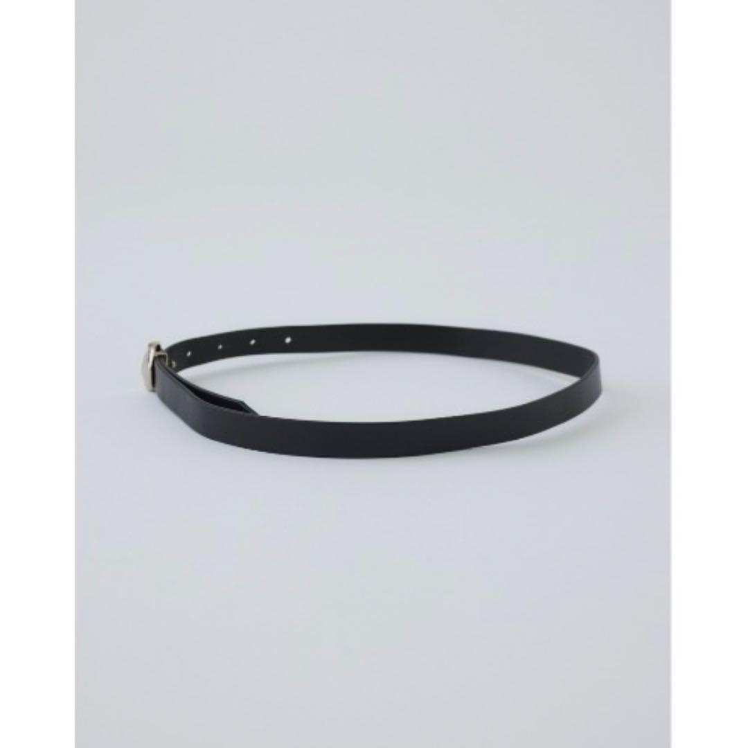 【RIM.ARK】 Stone motif leather belt