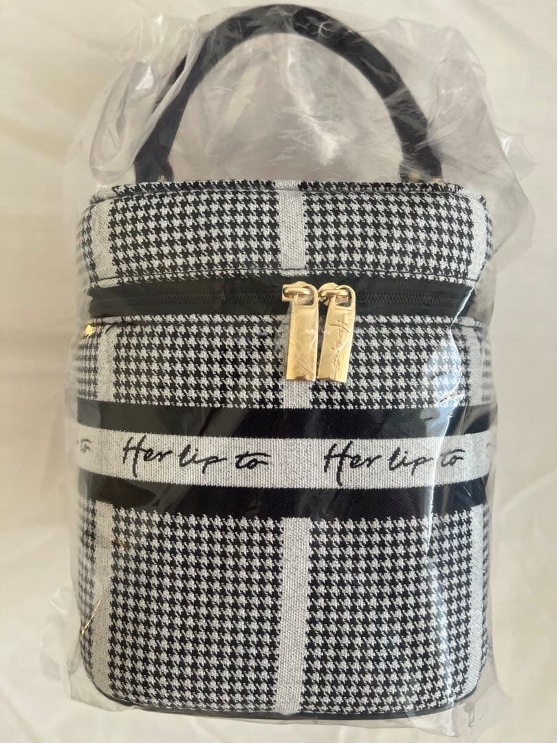 herlipto HLT Jacquard Vanity Bag 新品