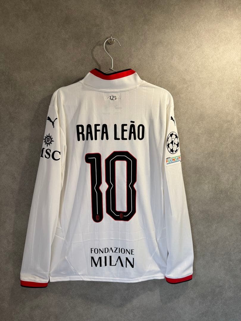 ラファエル・レオンACミラン 24/25アウェイユニ 長袖【正規品・タグ付】