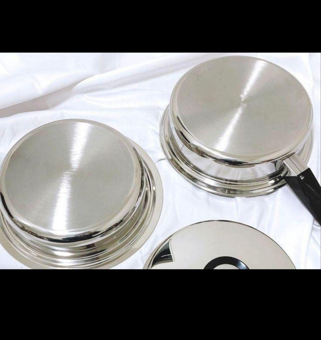 専用IH対応 アムウェイ 美品 Amway 中フライパン 新品付き @↓