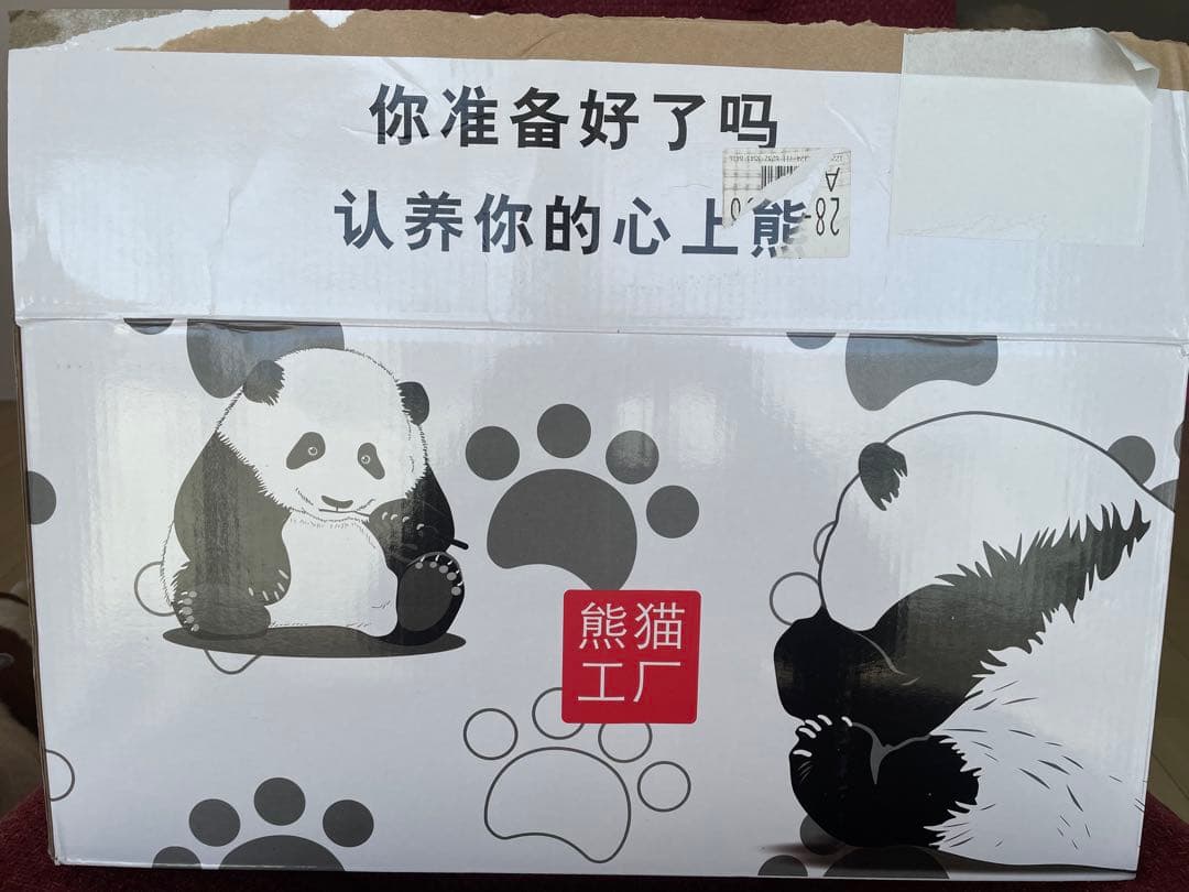 パンダぬいぐるみ　リアル可愛い