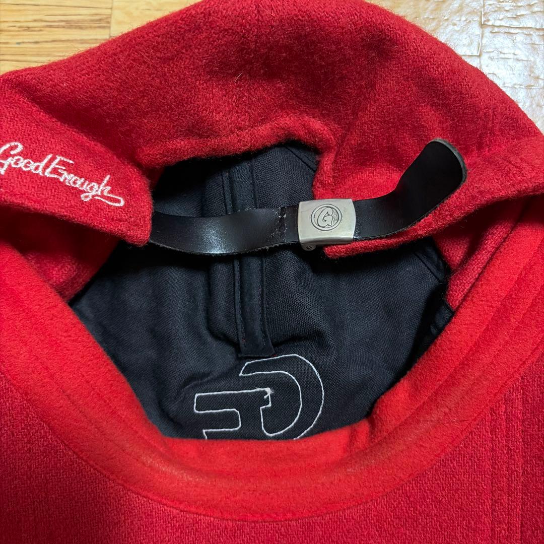 GOOD ENOUGH 初期　フェルト　グッドイナフ　ウールキャップ　レッド