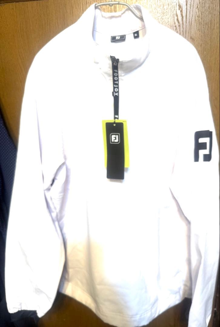 [フットジョイ] ゴルフアウター TWINSOF長袖ハーフジップジャケット