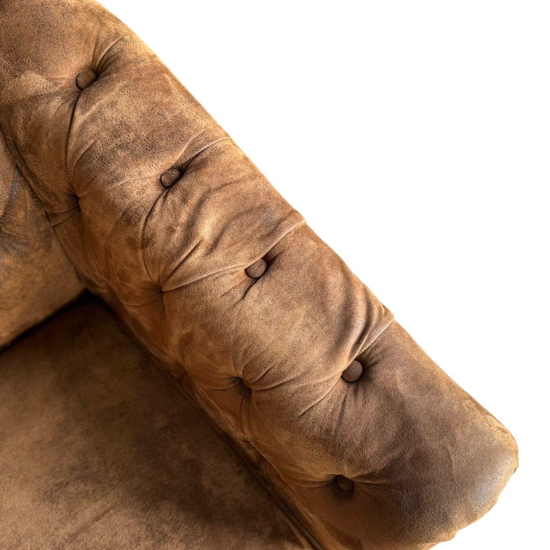 HR641 VINCENT コンパクトチェスターフィールド シングルソファ