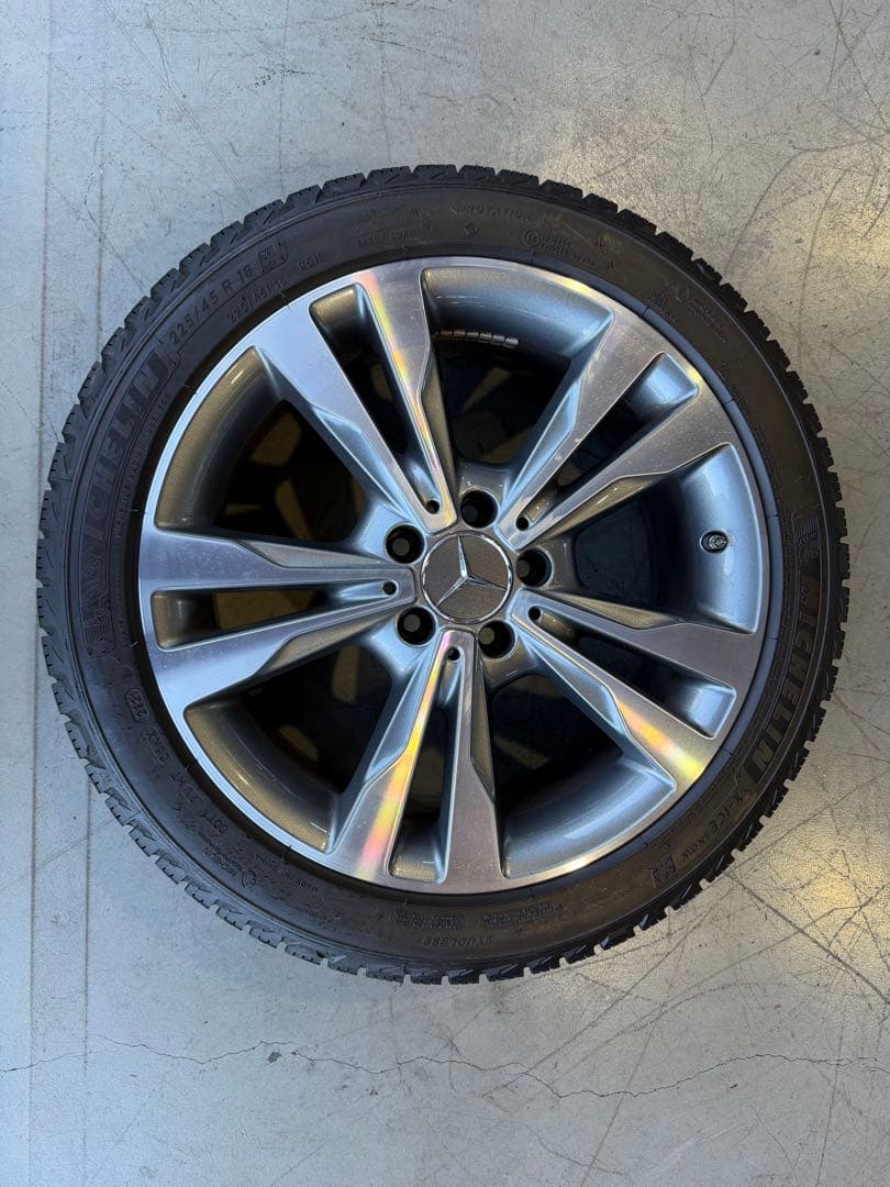 m*m様 ベンツC220d スタッドレスタイヤホイールセット