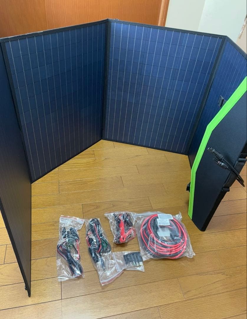 未使用　ALLPOWERS ソーラーパネル AP200 折りたたみ式