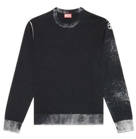 DIESEL 美品近年モデル グレン期長袖ニットセーター