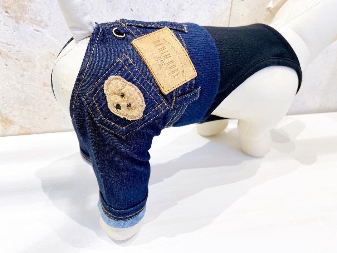 DENIM ROSE ワッペンデニムパンツ