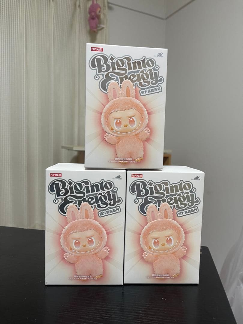 POP MART LABUBU BIG INTO ENERGY 3箱セット