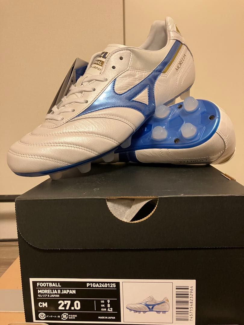 ミズノ サッカー スパイク モレリア2 ジャパン 27.0