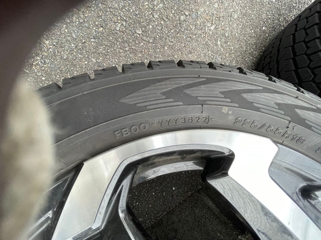 スバル XV純正ホイール　スタッドレスセット 225/55R18